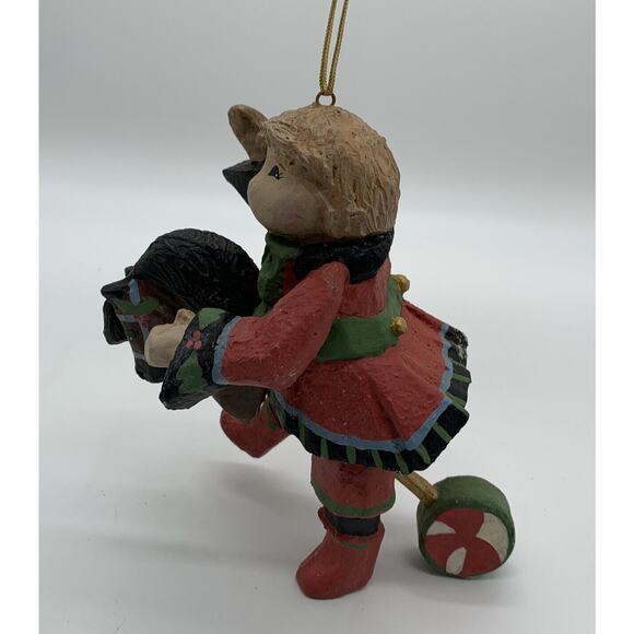 Vintage 1993 House Of Hatten Child On Horse Nutcracker Ornament With Tag HTF - Picture 3 of 7